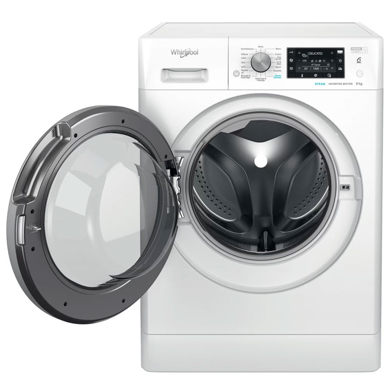 Lave-linge Whirlpool 9 Kg 1200 Tr/min Blanc – FFWD 9248 WBS V NA