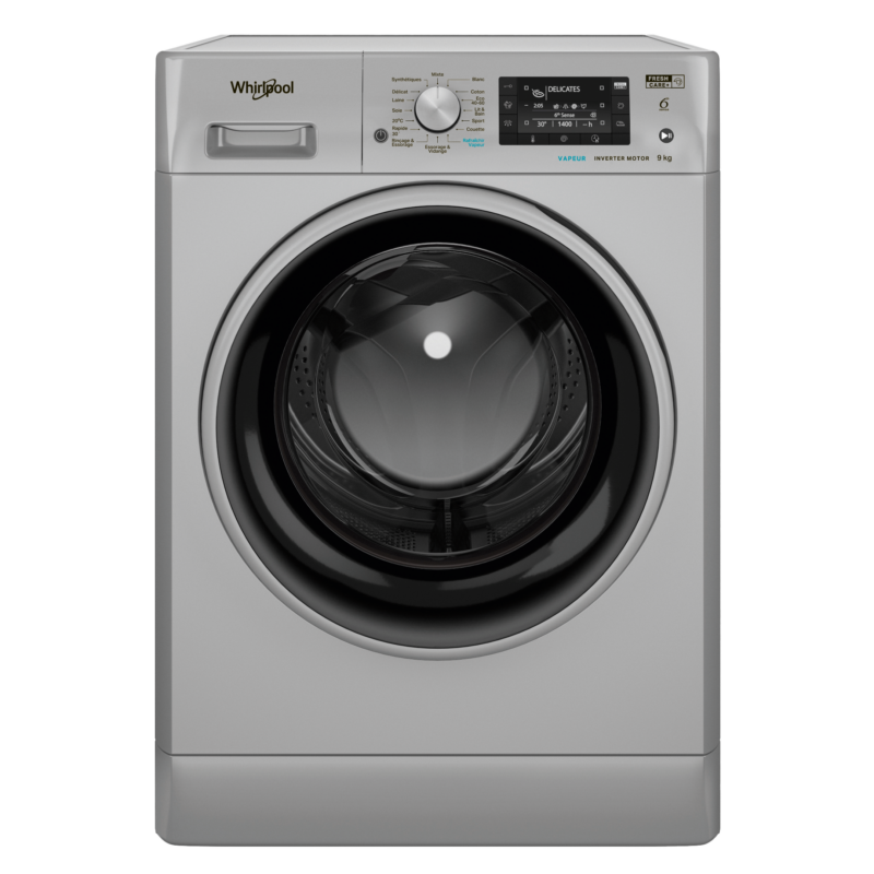 Lave-linge Whirlpool 9 Kg 1200 Tr/min – FFWD 9248 SBS V NA